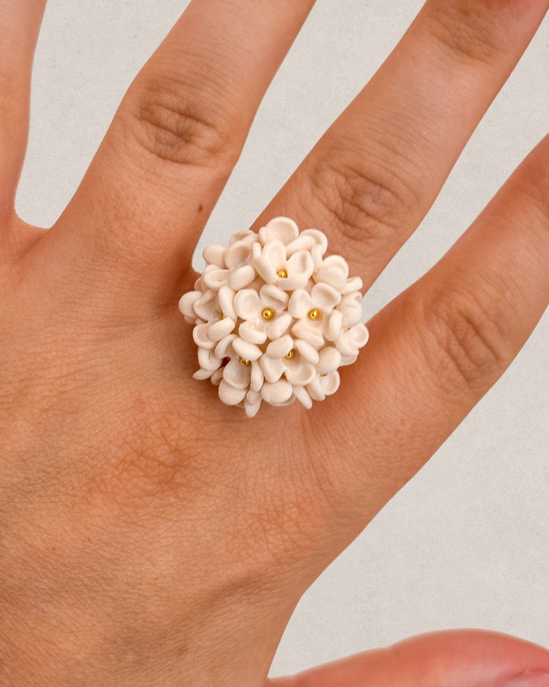 Anel Bouquet - Cor Única