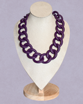 Colar Malha Roxo