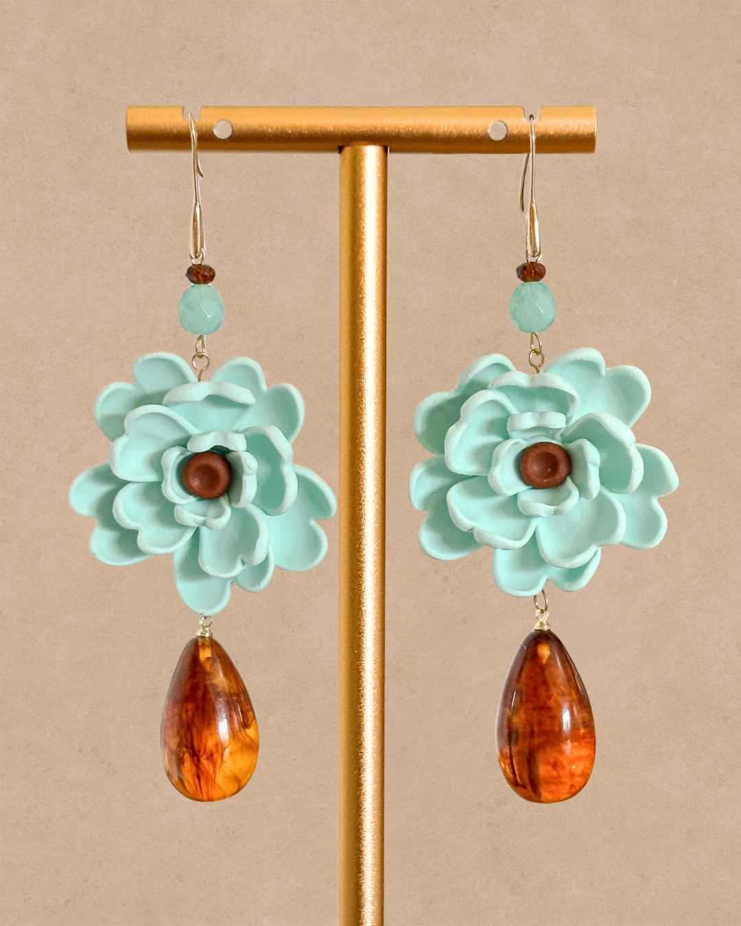 Brincos Flôr XL - Várias Cores