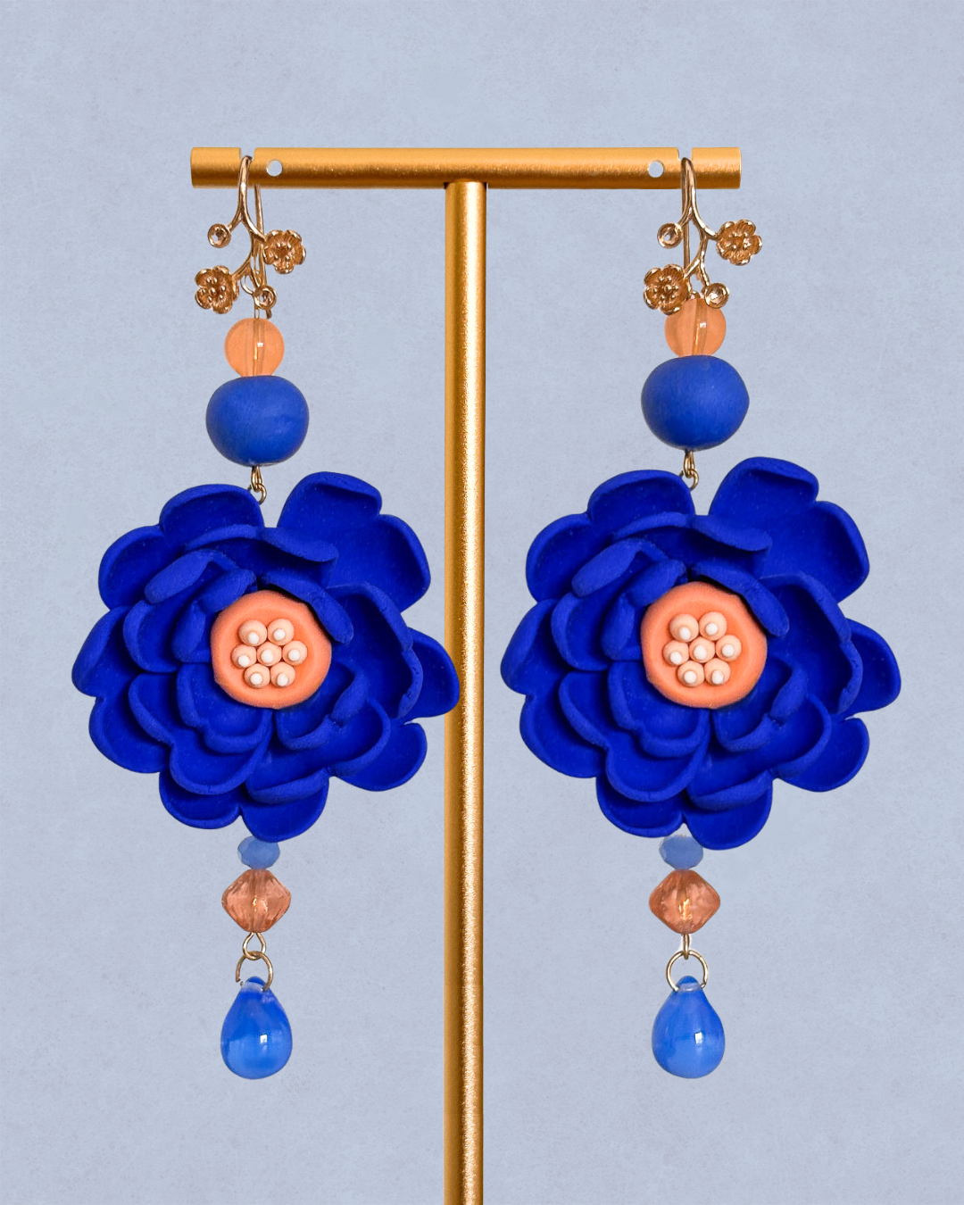 Brincos Flôr XL - Várias Cores