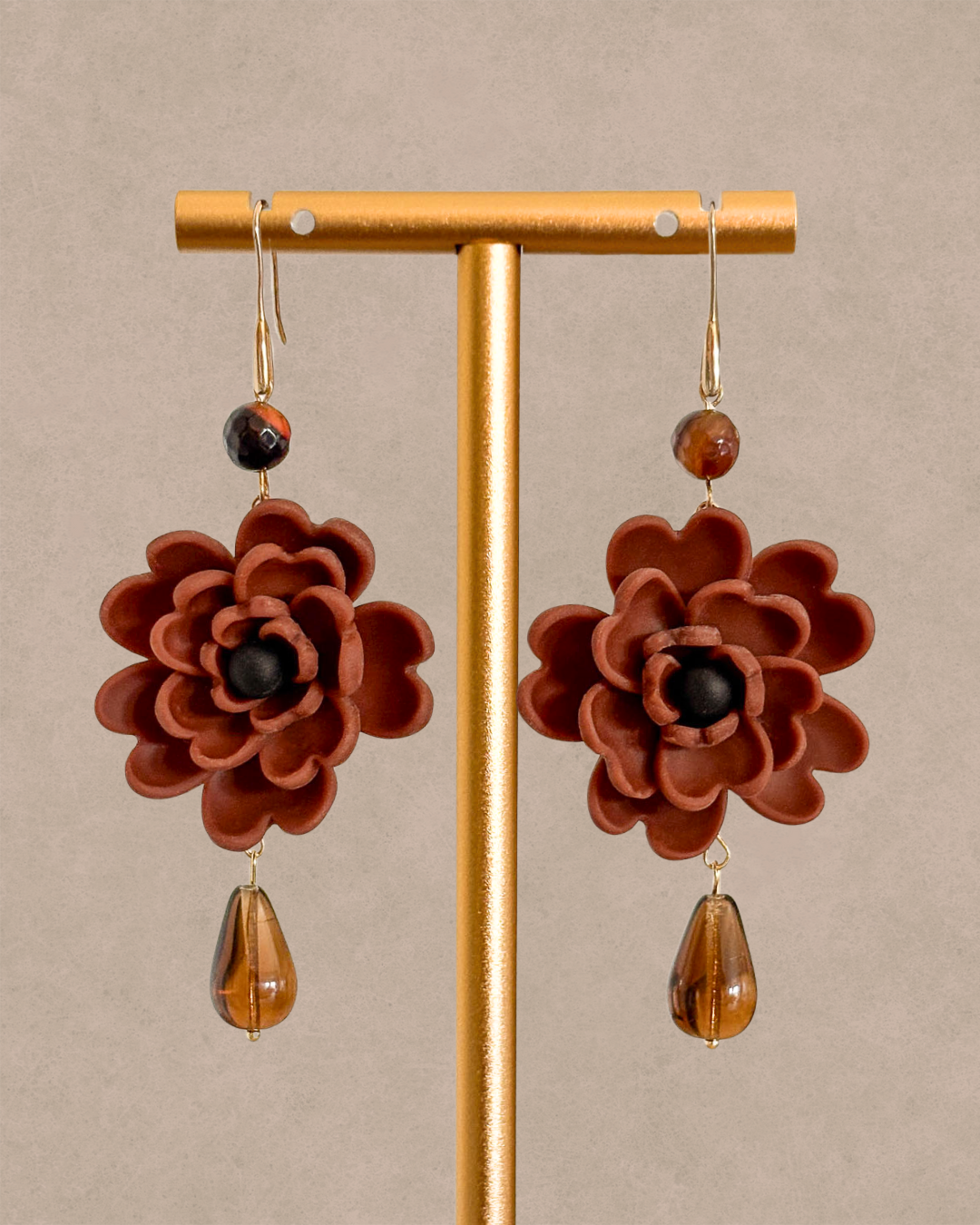 Brincos Flôr XL - Várias Cores