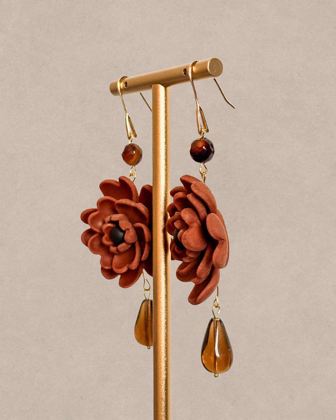 Brincos Flôr XL - Várias Cores