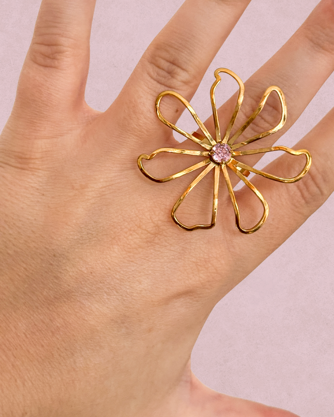 Anel Flôr XL - Várias Cores