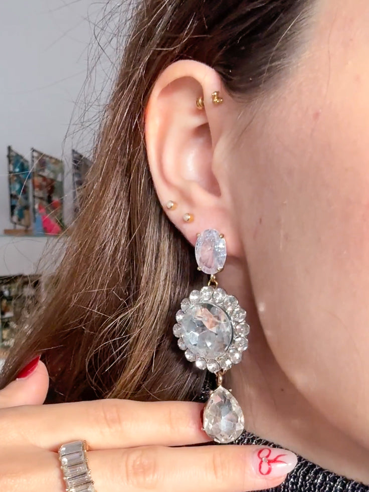 Brincos Sparkle Longo - Várias Cores