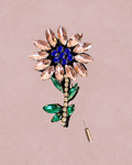 Alfinete Sparkle Flora