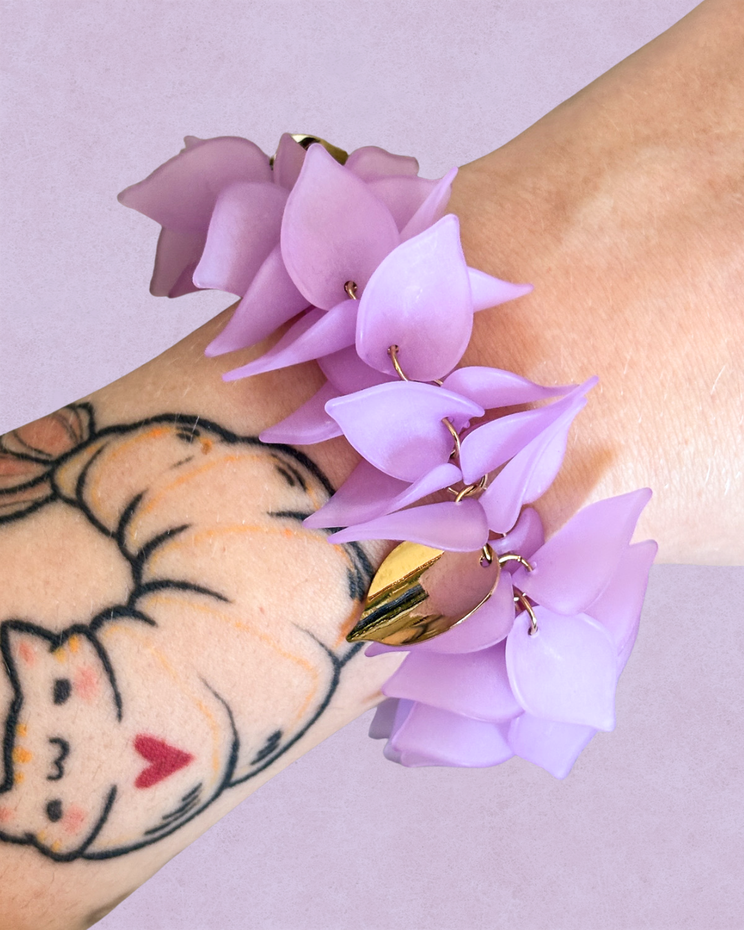 Pulseiras Pétalas de Amor - Várias Cores