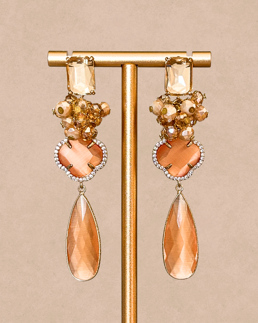 Brincos Vitral Pendente - Vários Modelos
