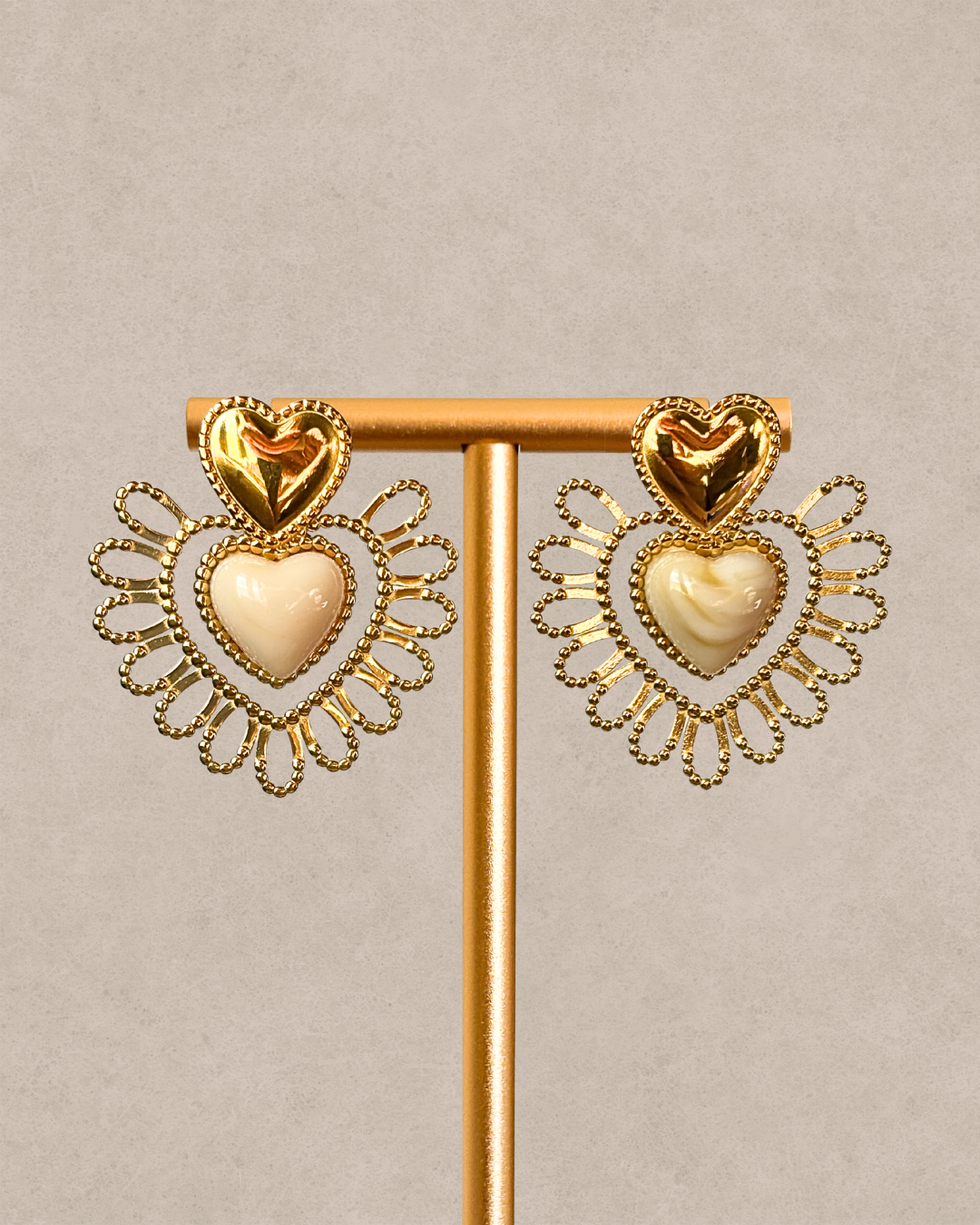 Brincos e Colares Coração de Verão - Várias Cores