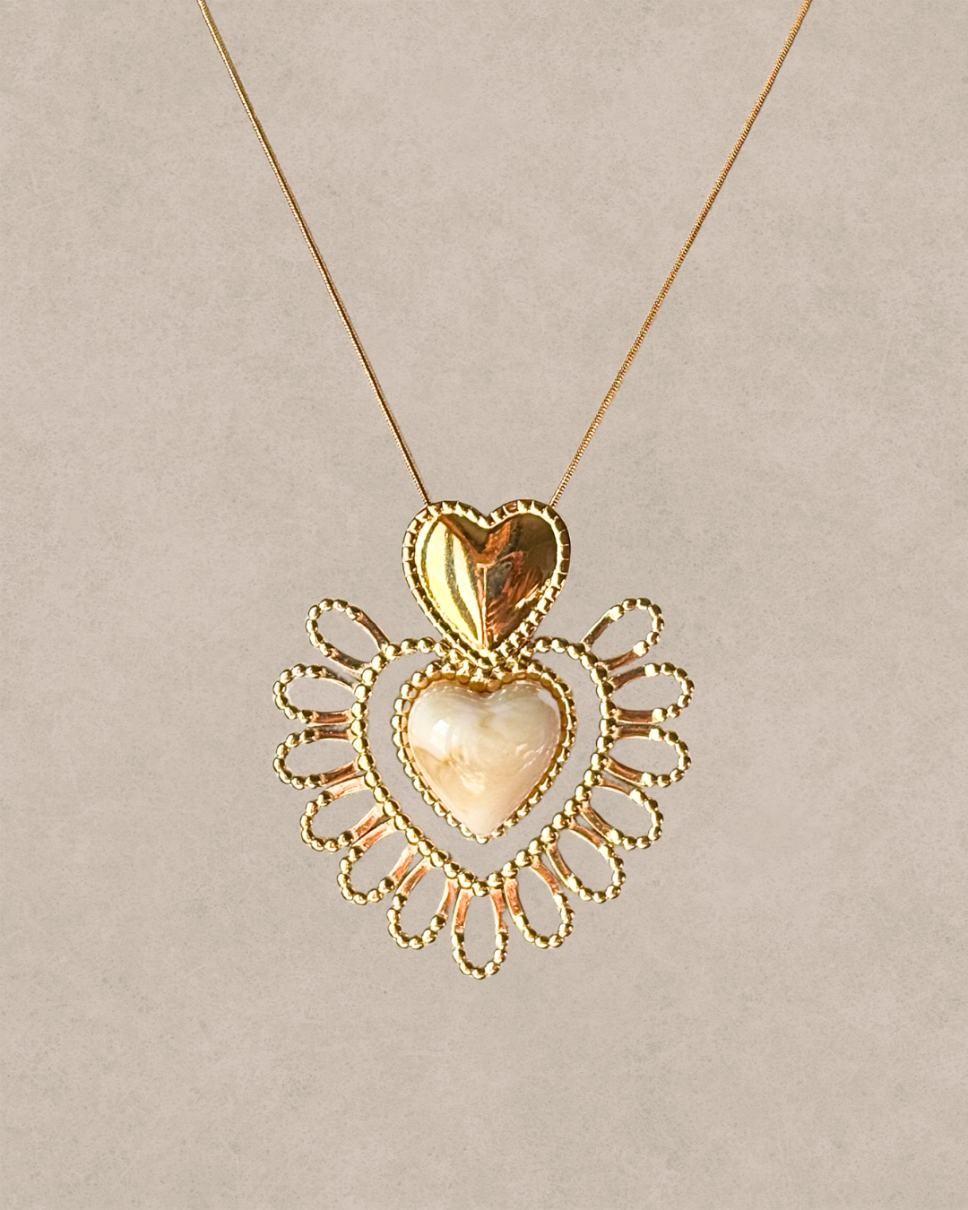 Brincos e Colares Coração de Verão - Várias Cores