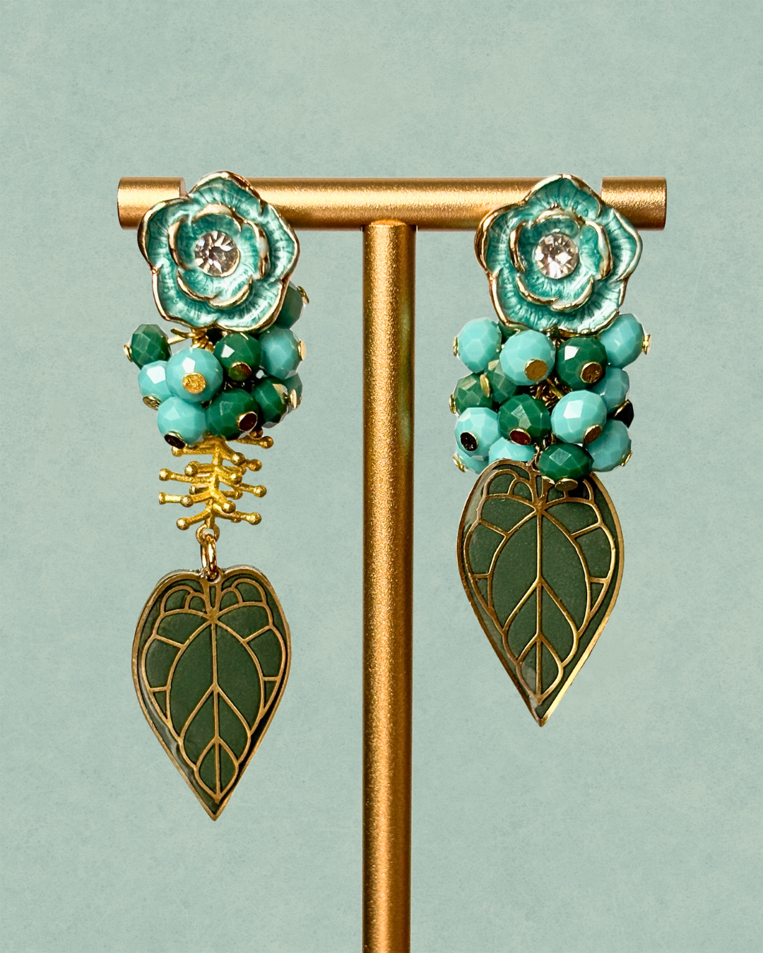 Brincos Flor Pendente - Vários Modelos