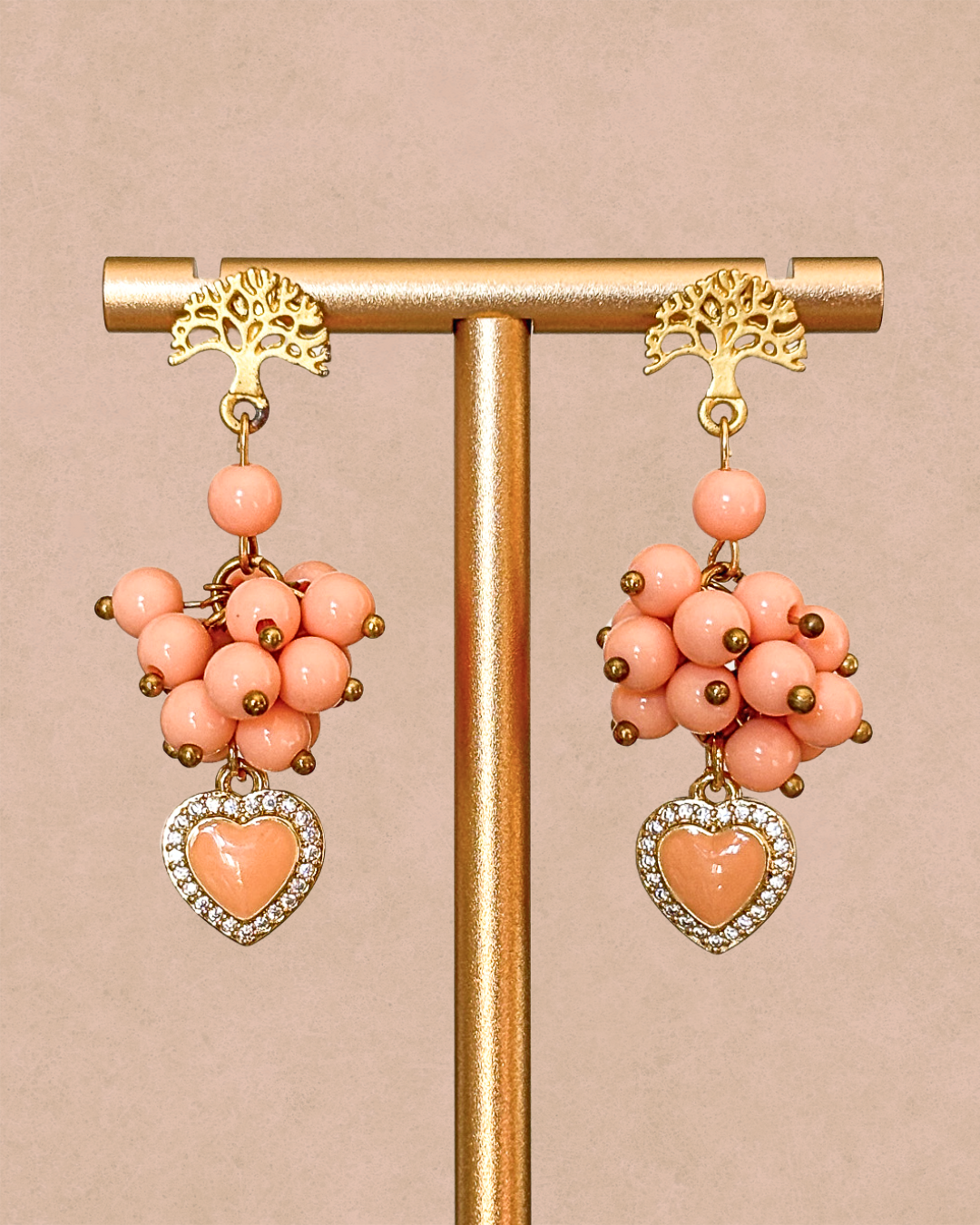 Brincos Amor Coral - Vários Modelos
