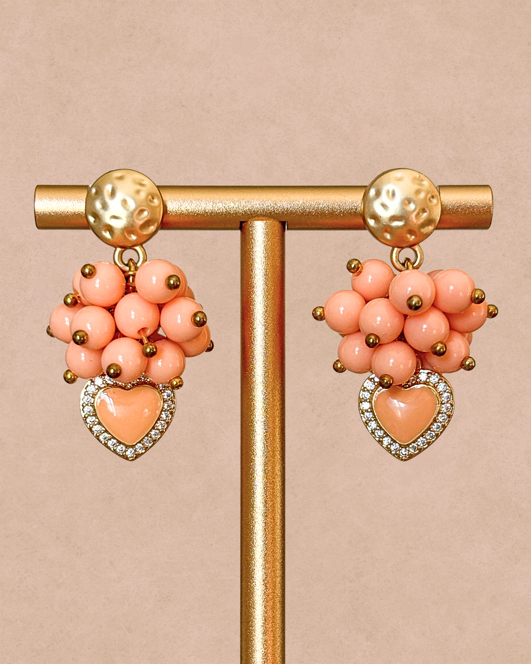 Brincos Amor Coral - Vários Modelos