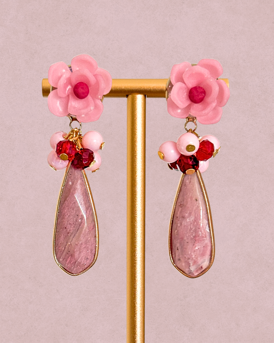 Brincos Flor Pendente - Vários Modelos