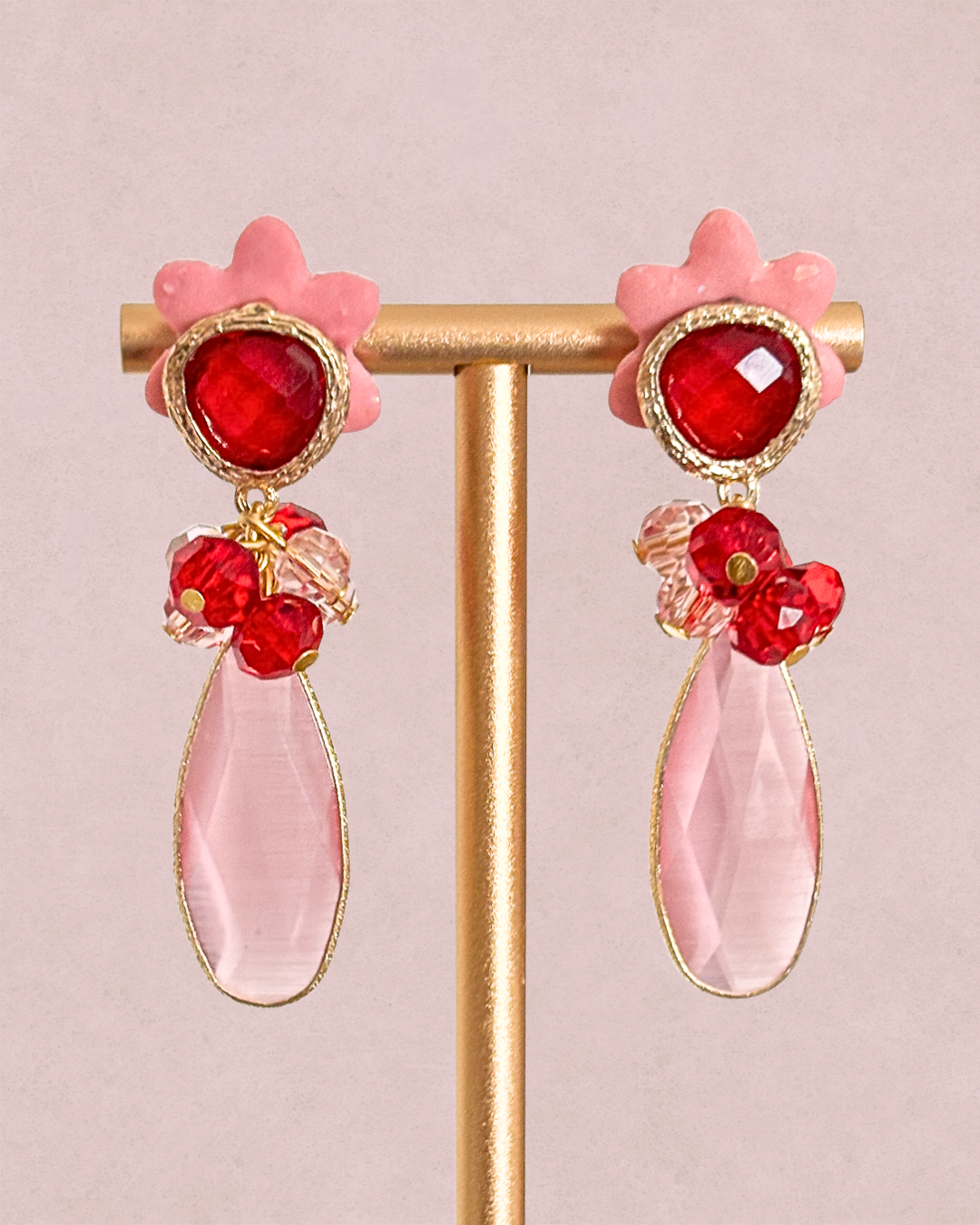 Brincos Flor Pendente - Vários Modelos