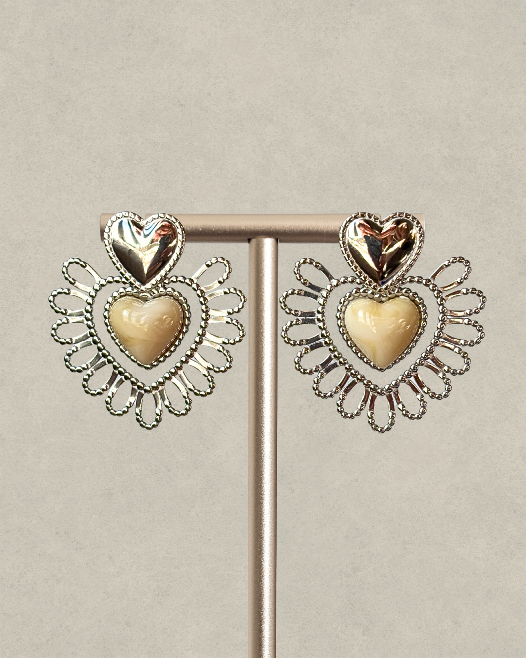 Brincos e Colares Coração de Verão - Várias Cores