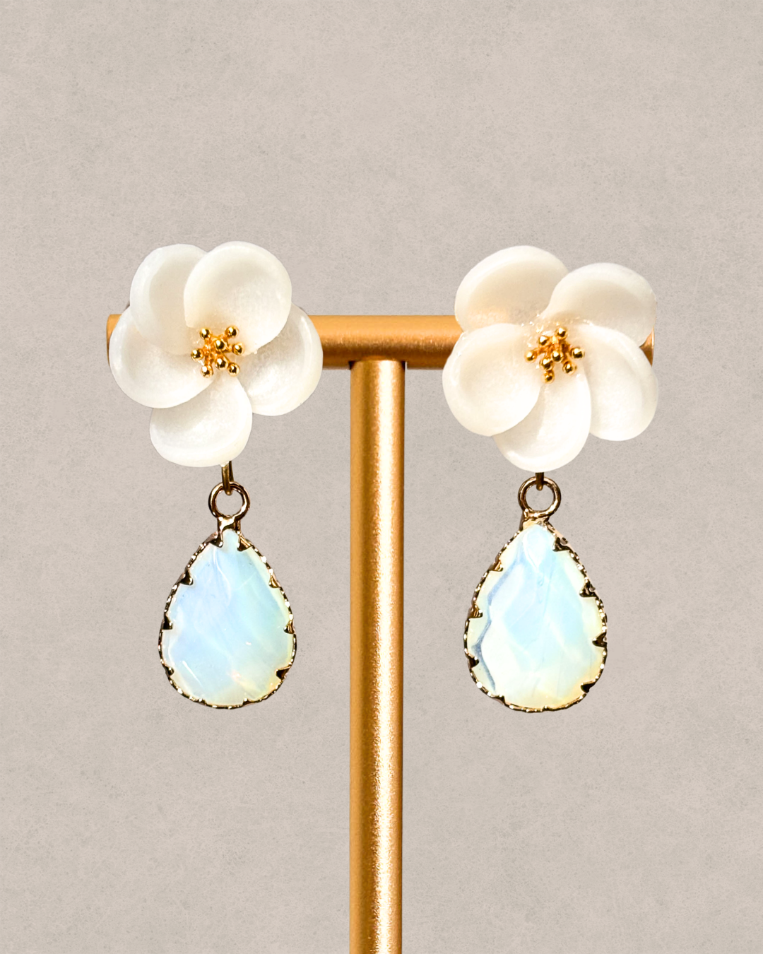Brincos Flor Pendente - Vários Modelos